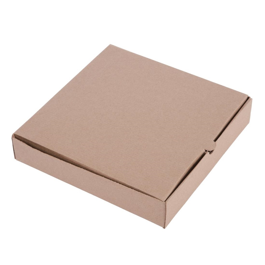 Cartons à pizza kraft Fiesta Compostable 23cm (Lot de 100)