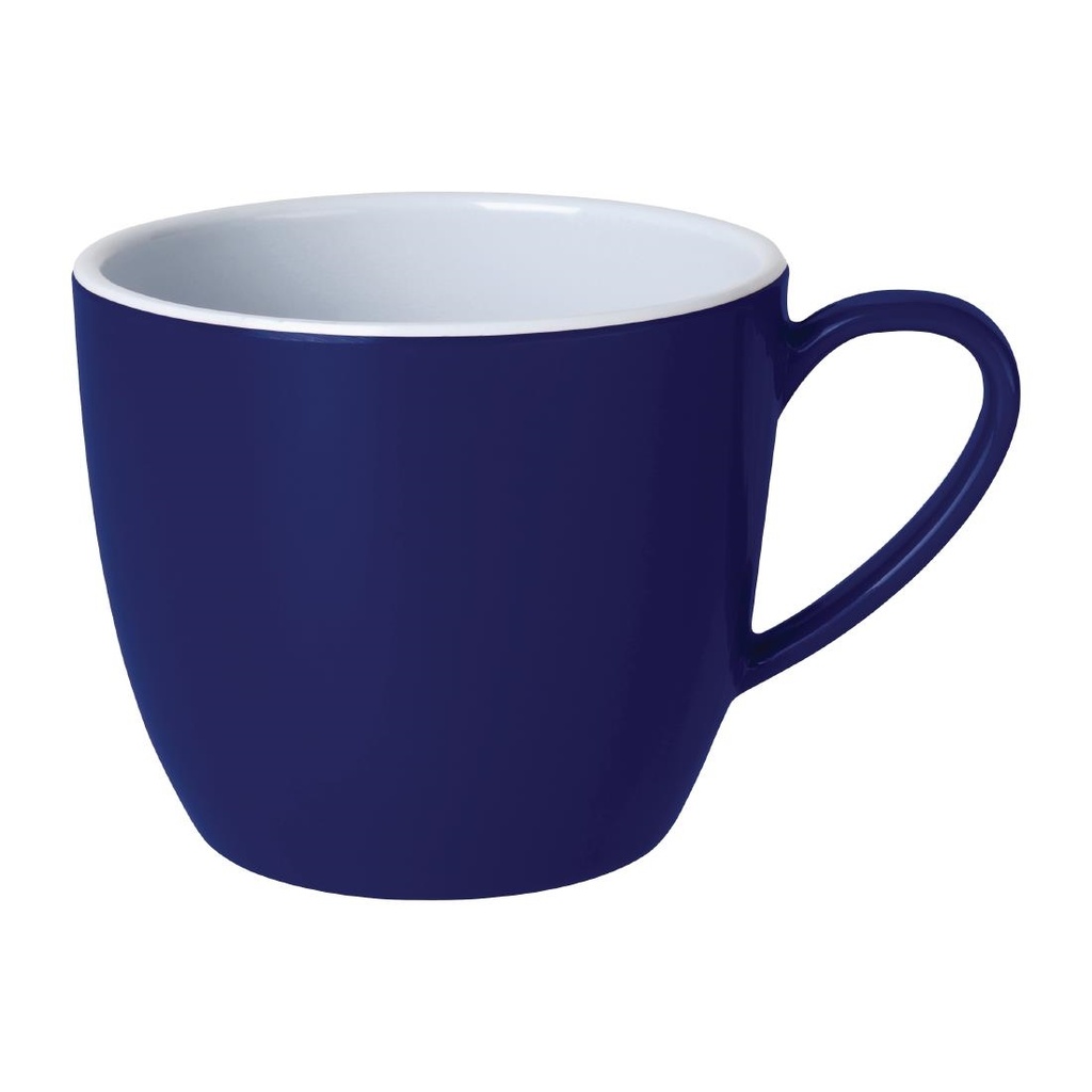 Mug bleu en mélamine Olympia Kristallon Gala 285ml