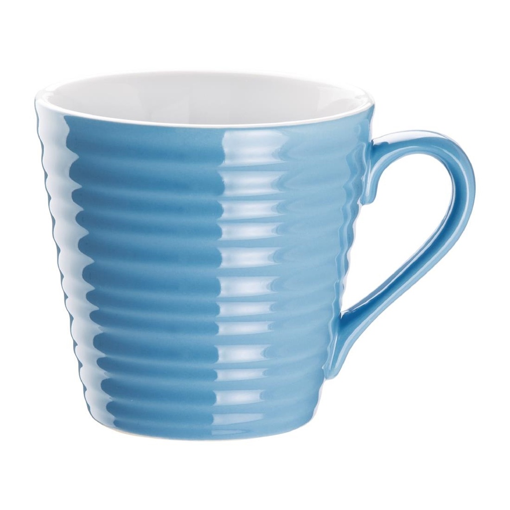 Mugs Aroma Olympia bleus 340 ml (lot de 6)