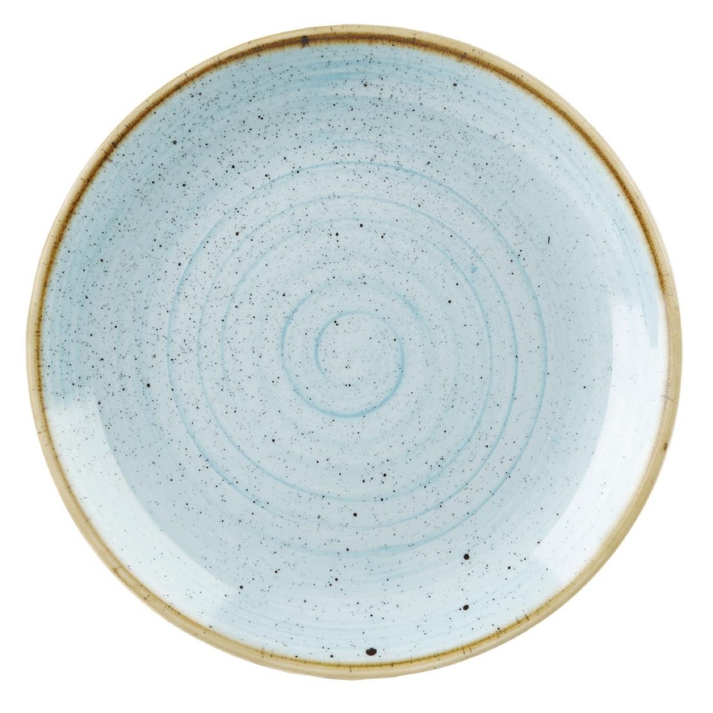 Assiettes rondes Churchill Stonecast bleu pâle 200mm (lot de 12)