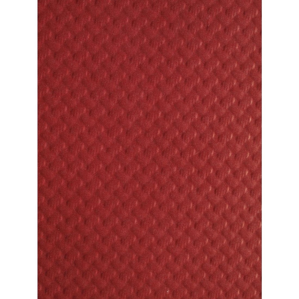 Sets de table en papier bordeaux (Lot de 500)