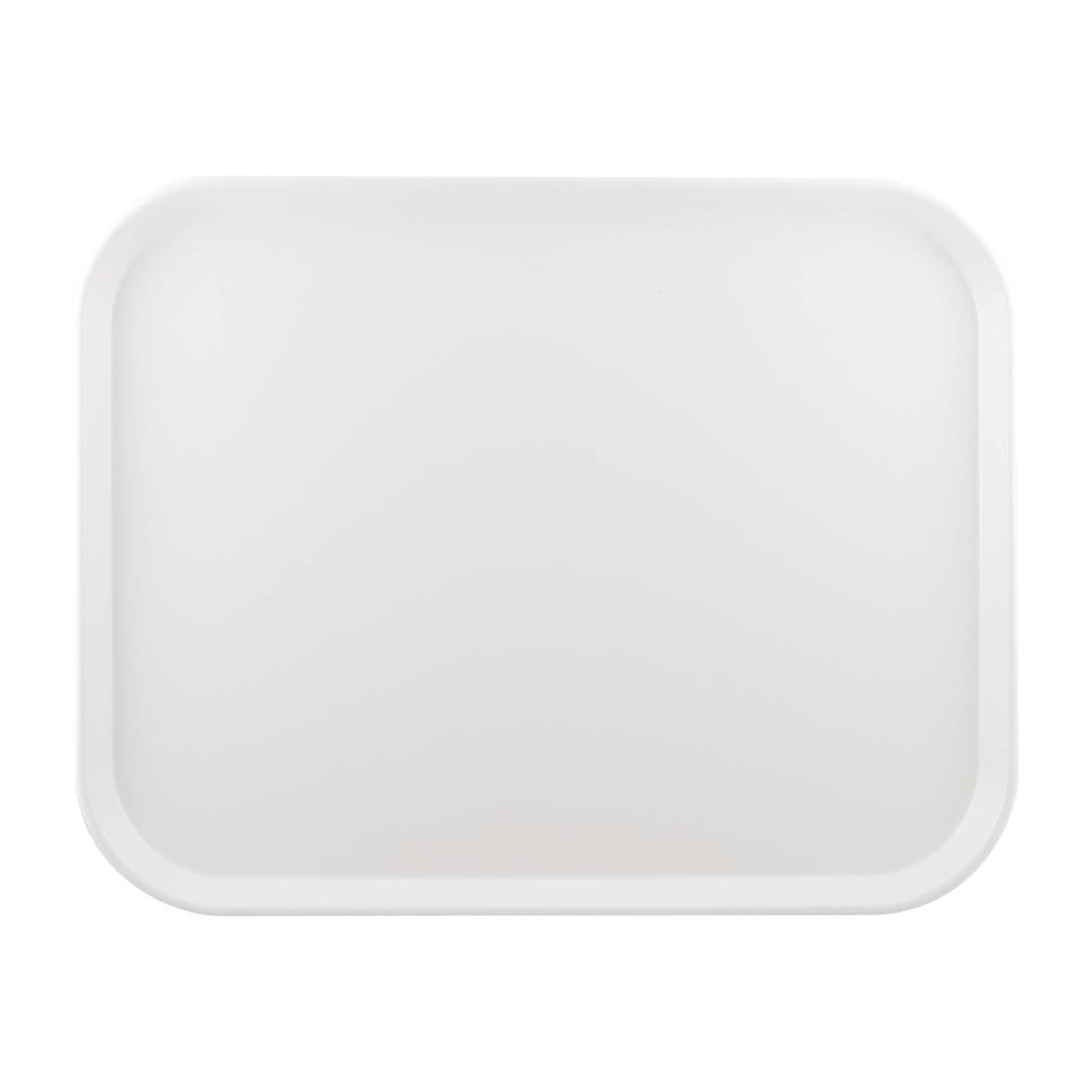 Plateau de service en polyester Roltex America 460x360mm blanc