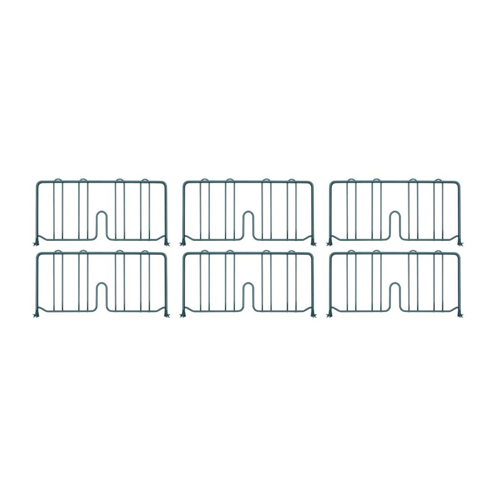 Séparateurs d'étagère Super Erecta Metro 460 x 203mm (lot de 4)