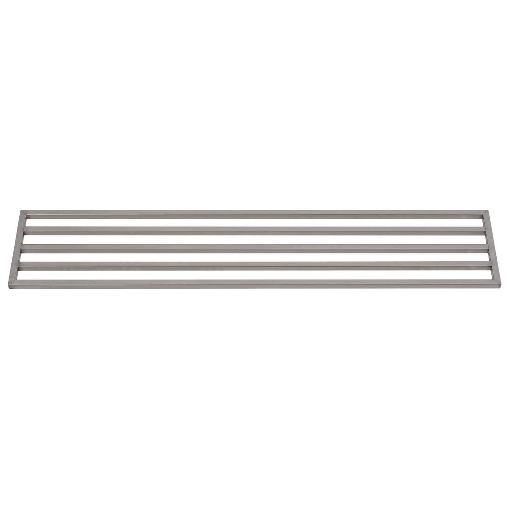 Etagère murale ajourée inox Gastro M 20x1500x400mm