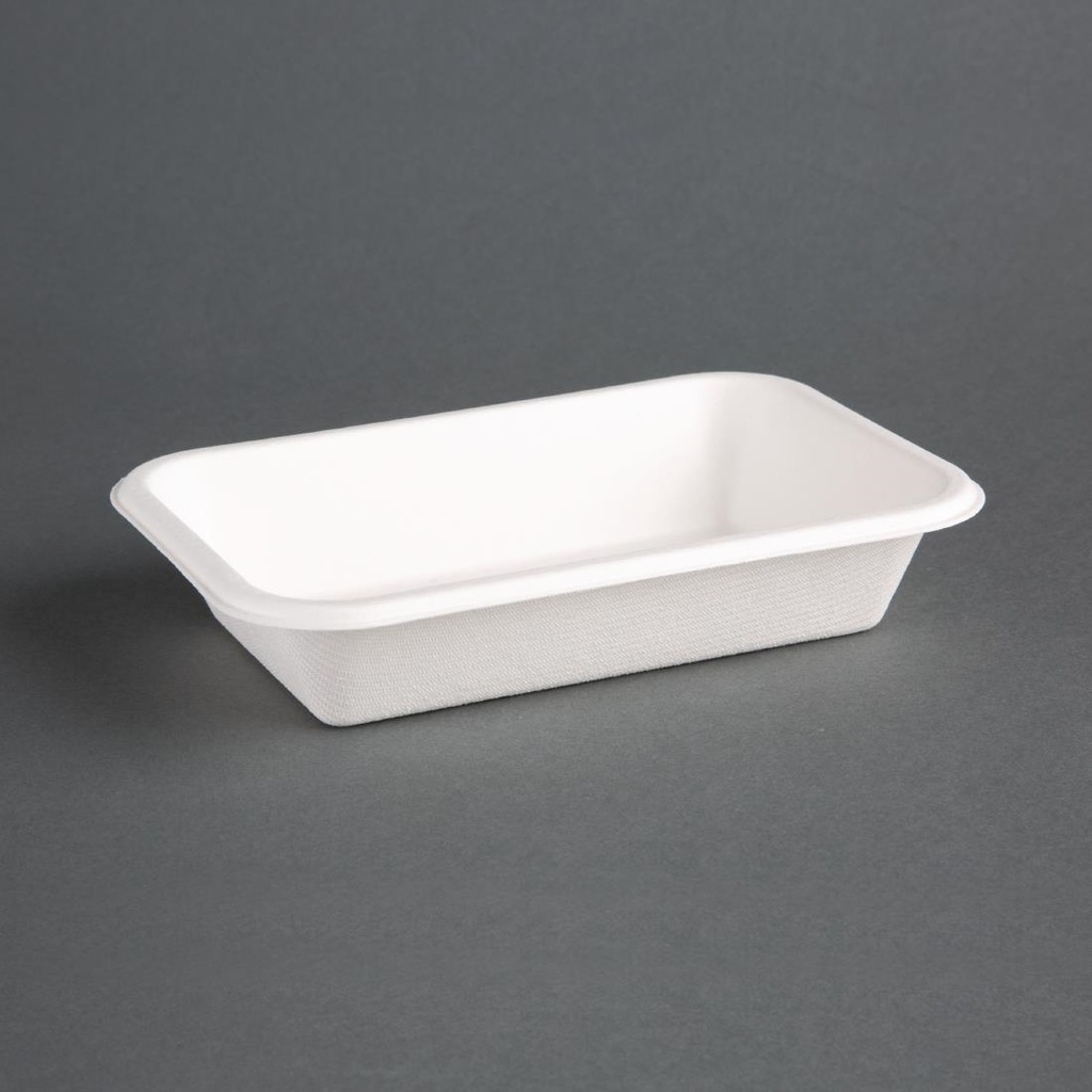 Barquettes compostables en bagasse Fiesta Compostable 455ml (lot de 50)