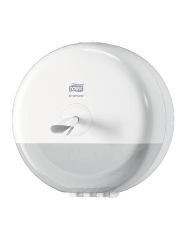 Distributeur de papier toilette Tork sélection SmartOne Mini blancT9