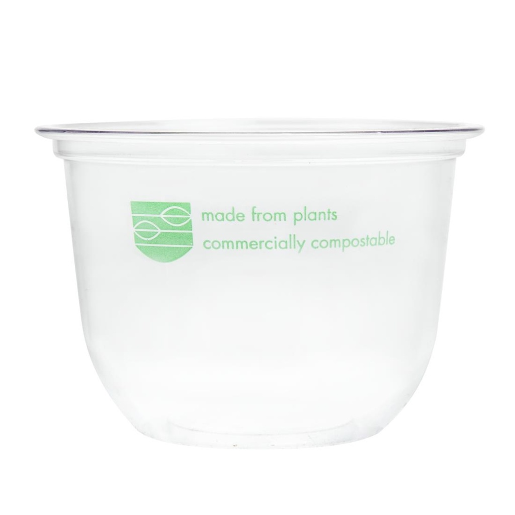 Pots Deli en PLA compostables série 96 Vegware 284ml (lot de 1000)