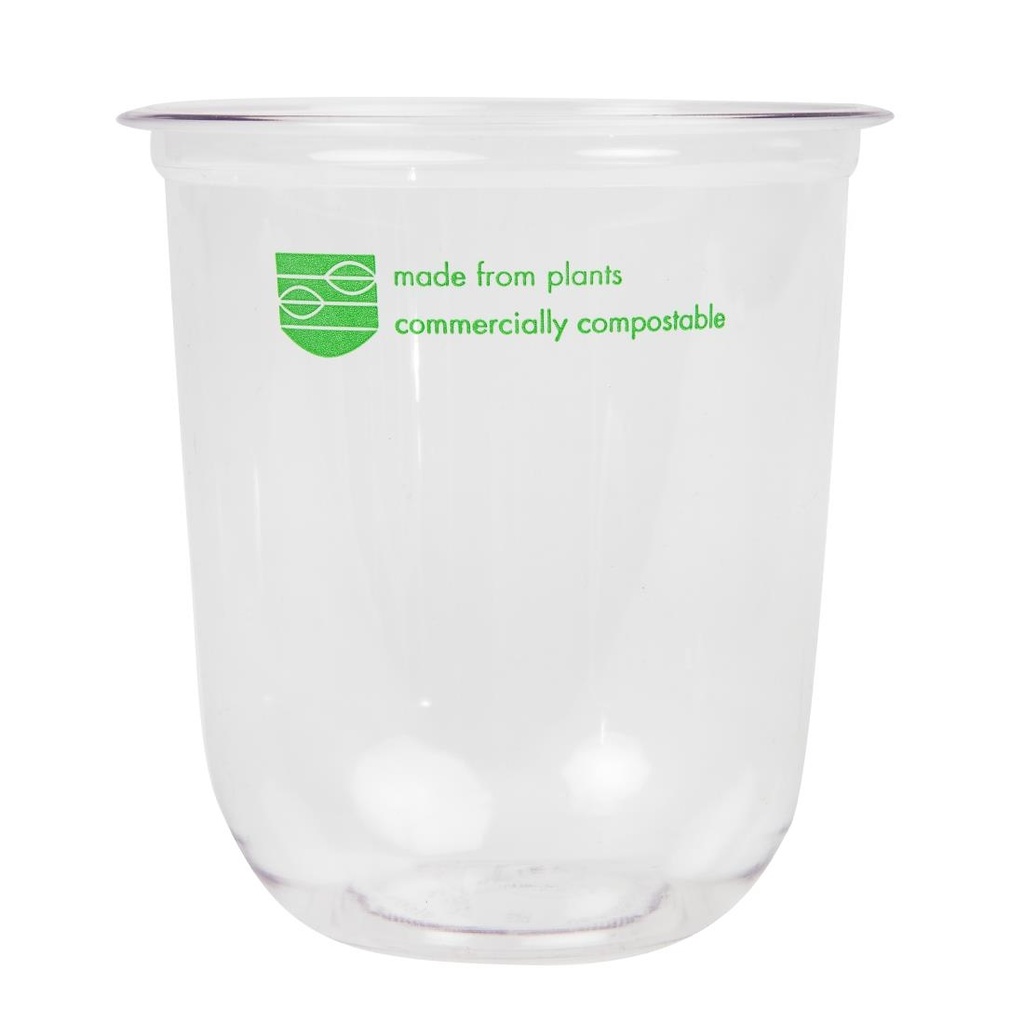 Pots Deli en PLA compostables série 96 Vegware 454ml (lot de 1000)