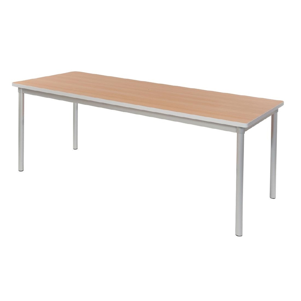 Table d'intérieur rectangulaire effet hêtre Gopak Enviro 1800mm