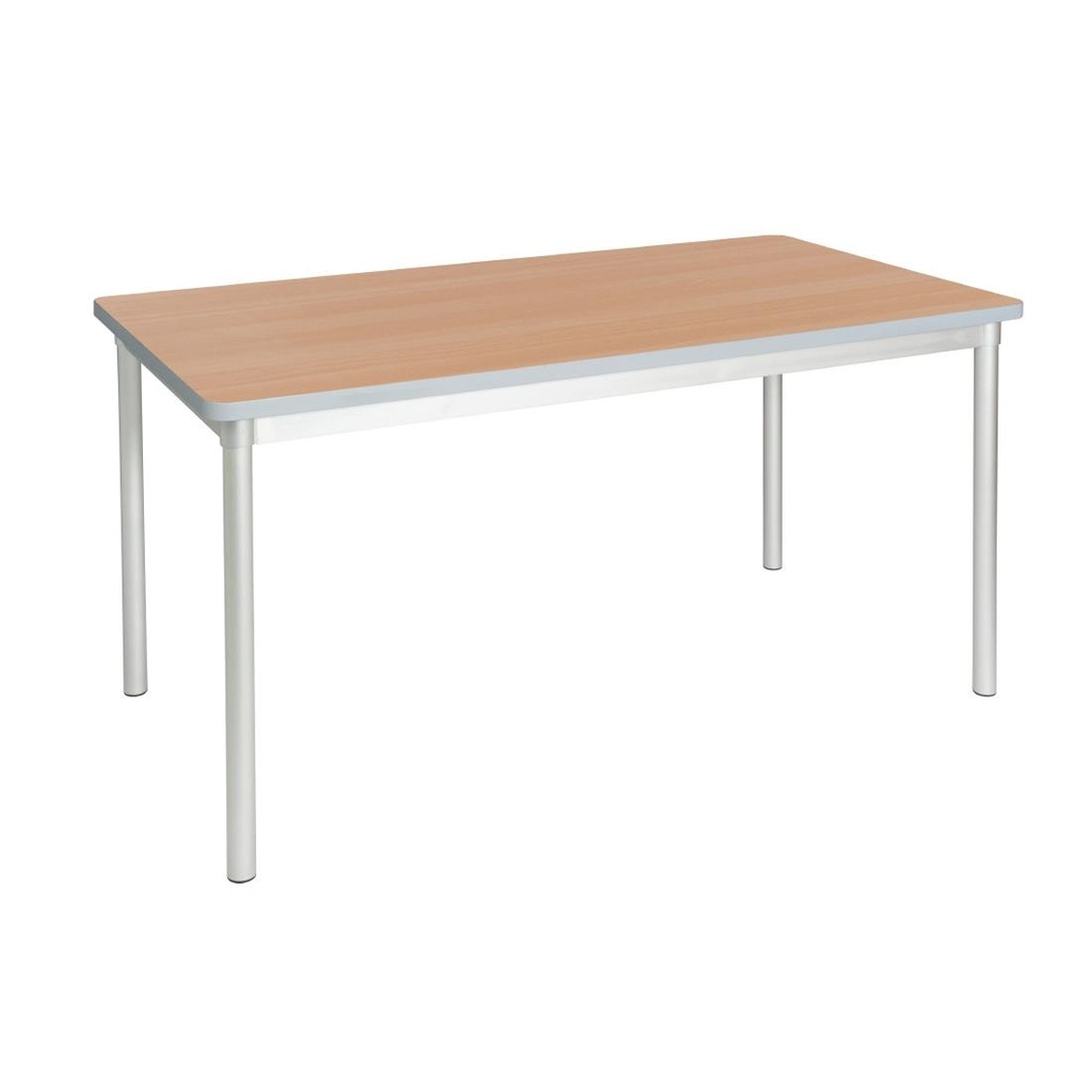 Table d'intérieur rectangulaire effet hêtre Gopak Enviro 1400mm