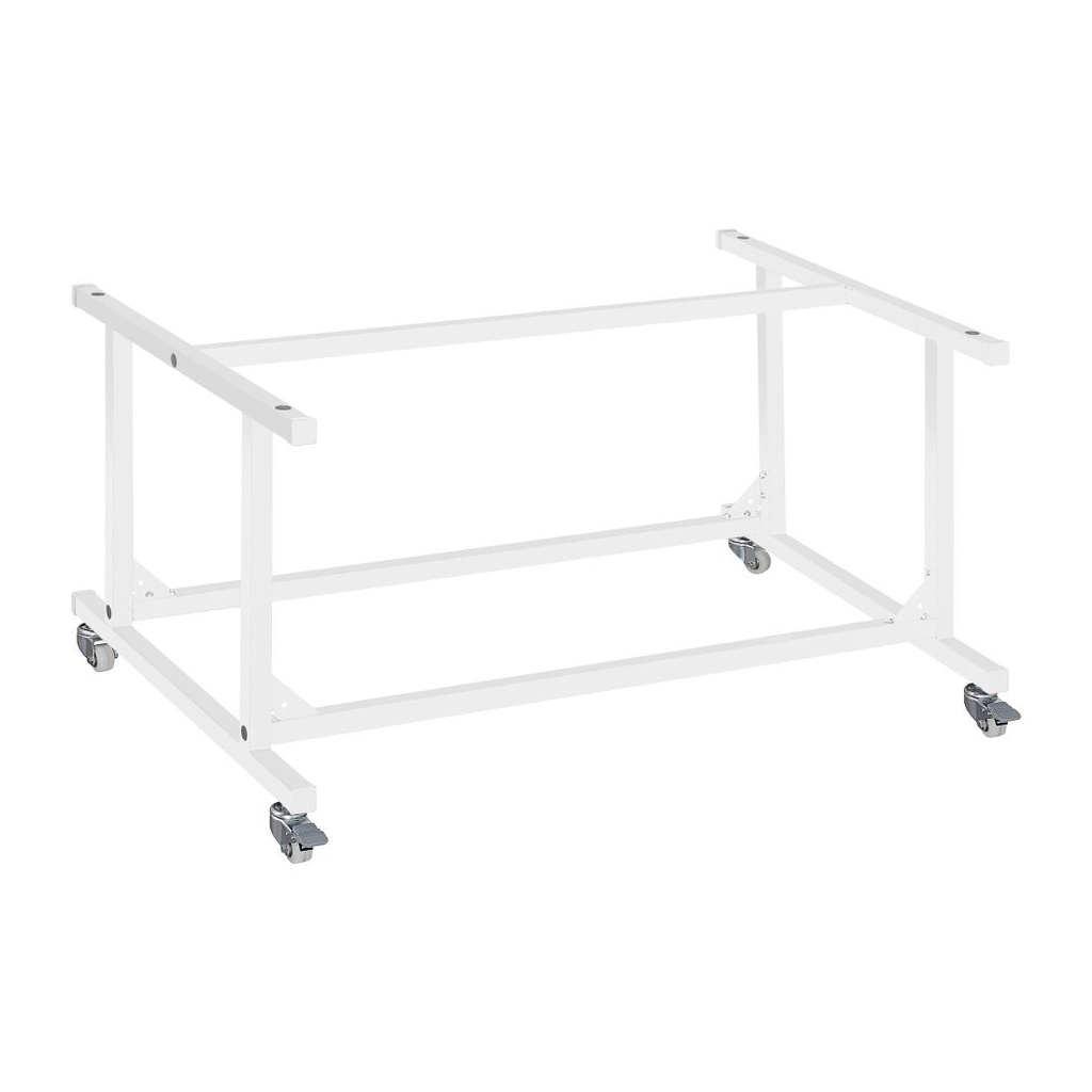 Support mobile pour vitrine réfrigérée de comptoir à poisson Polar Série G 255L