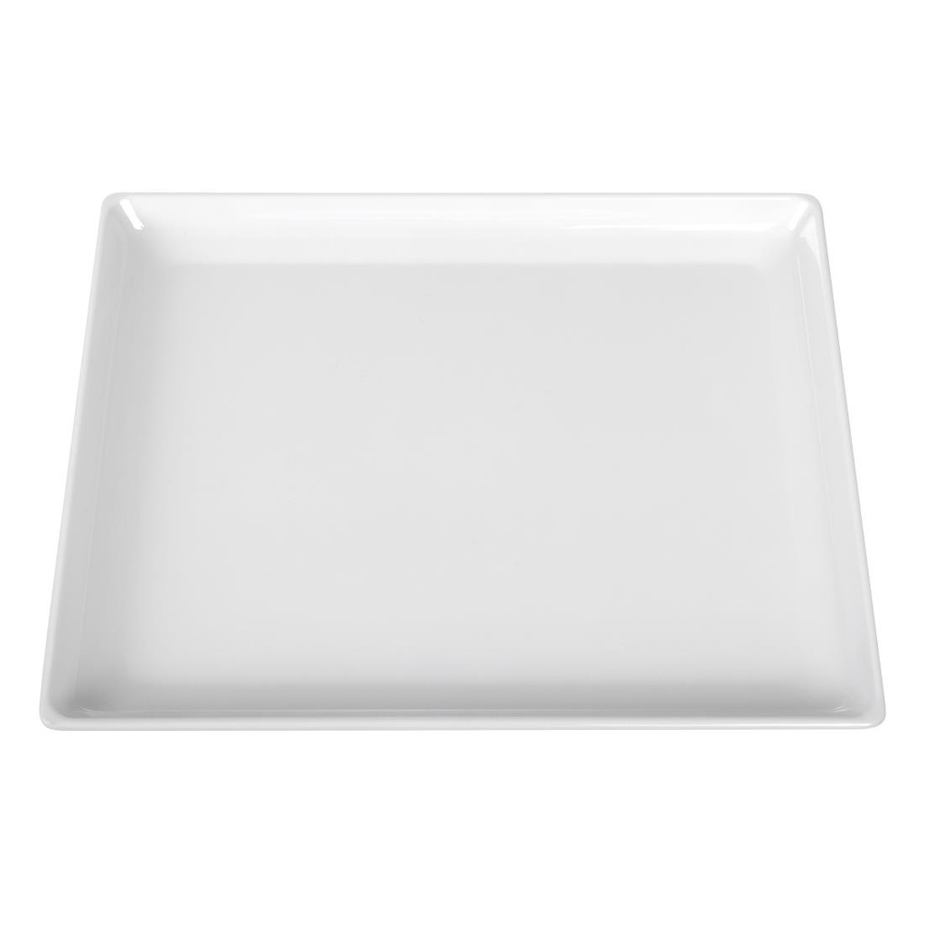 Plateau en mélamine APS Float blanc GN1/2