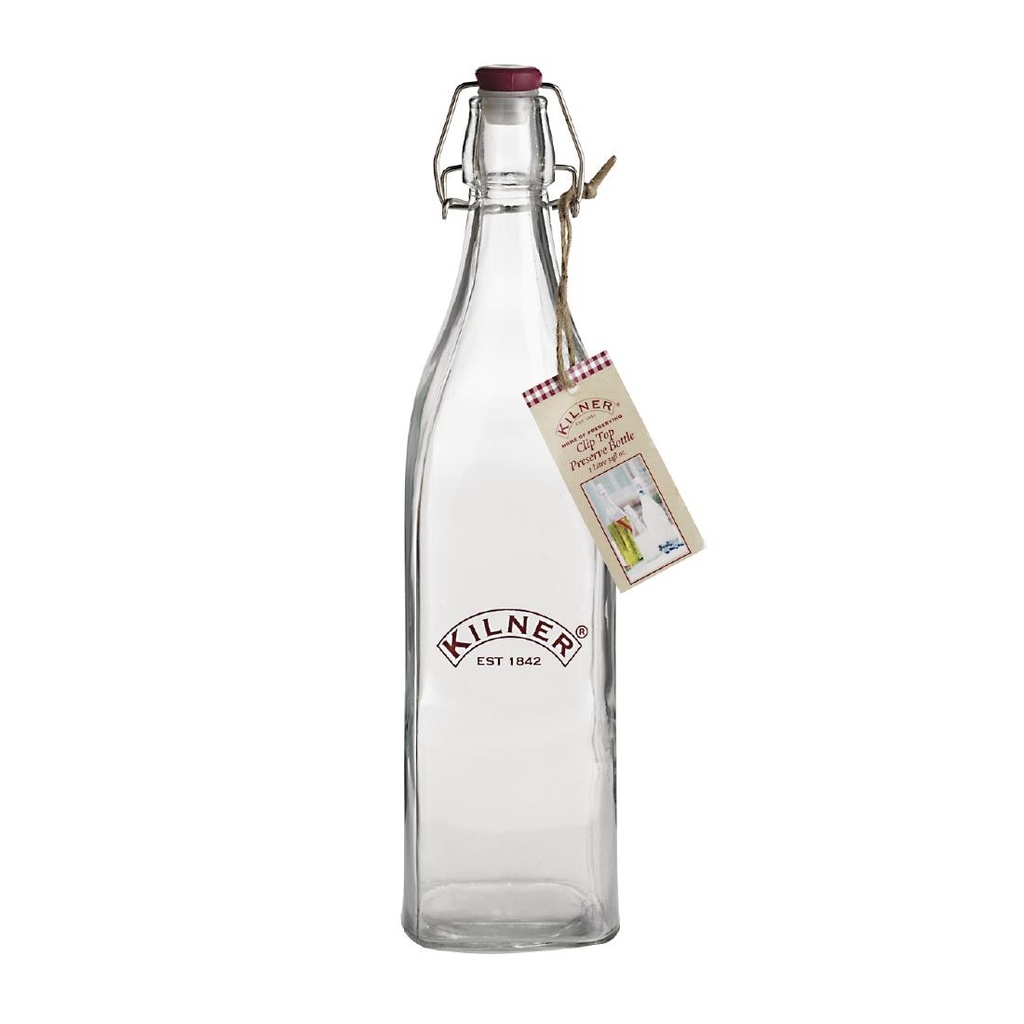 Bouteille à fermeture mécanique Kilner 1L