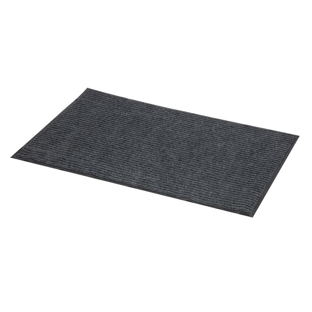 Tapis d'entrée gris acier Jantex 900 x 600mm