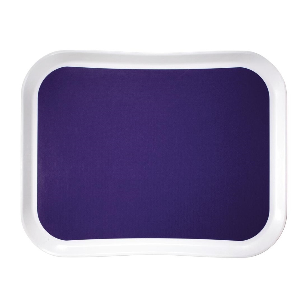 Plateau en polyester Century Fun Cambro Versa Lite 43 cm raisin