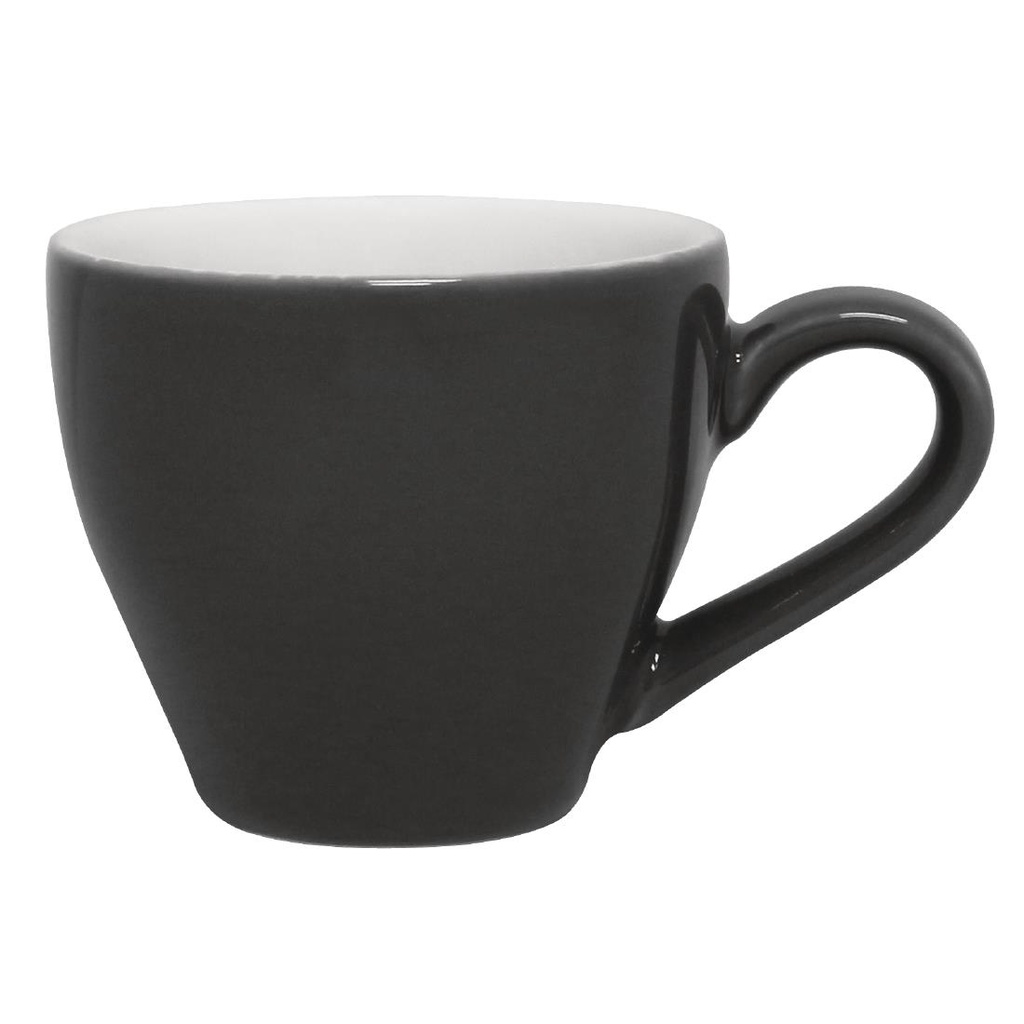 Tasses à espresso Olympia Café grises 100ml (Lot de 12)