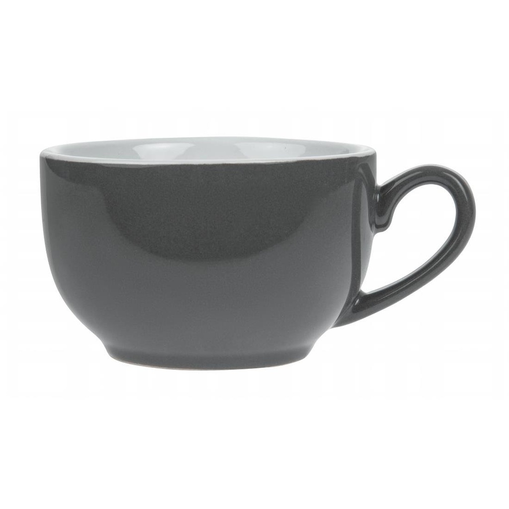 Tasse à café Olympia grise 228ml (Lot de 12)