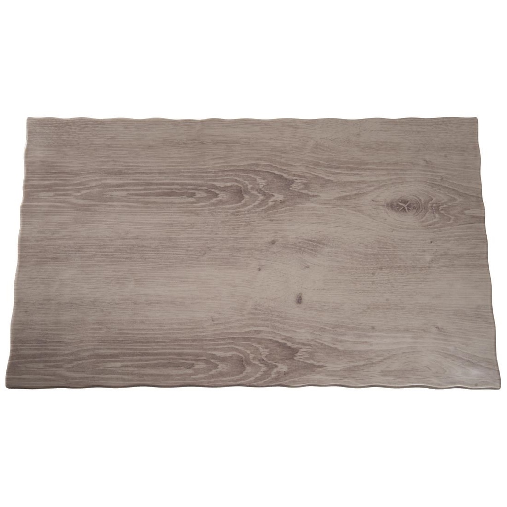 Plateau en mélamine APS imitation bois GN1/1