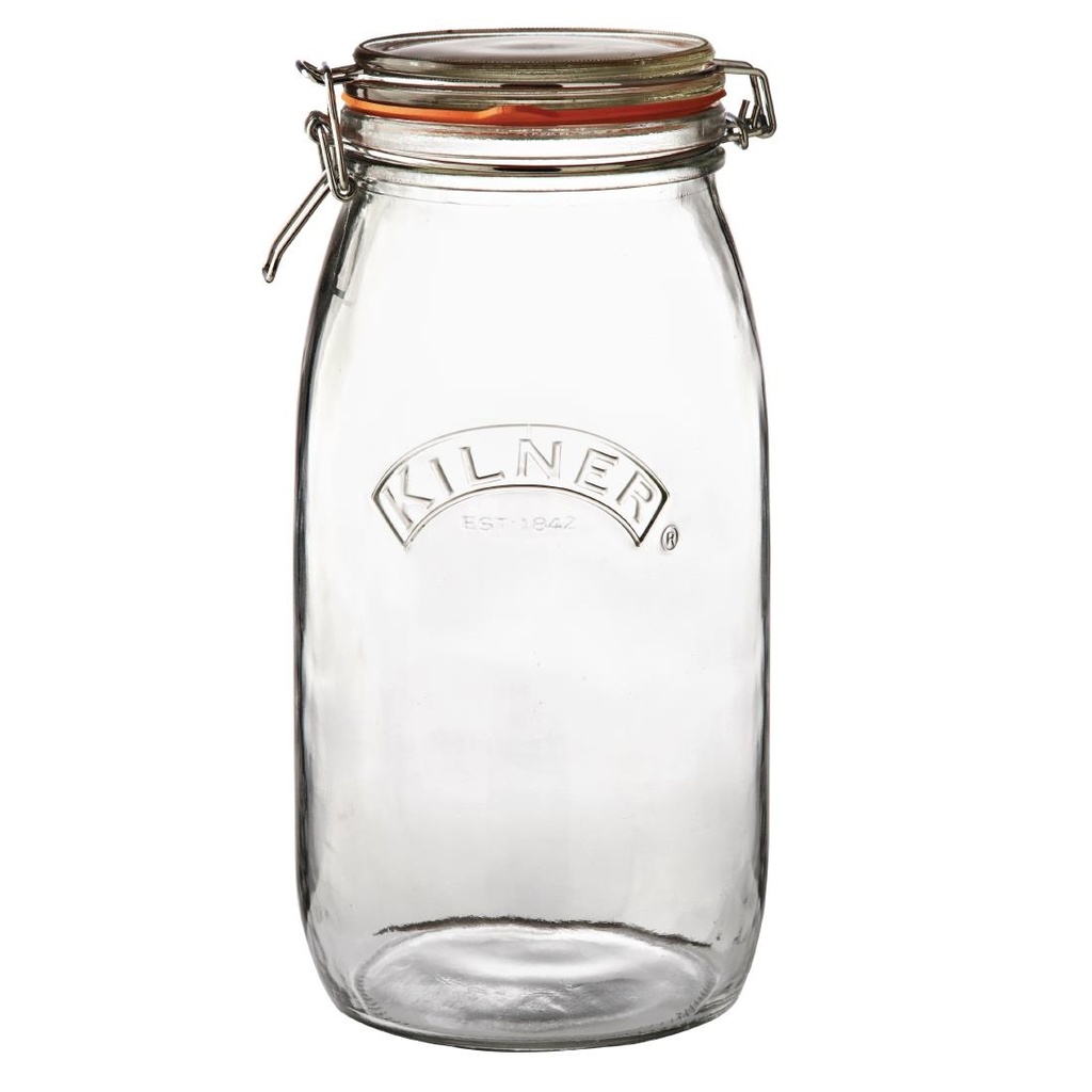 Bocal à conserves avec clip Kilner 3L