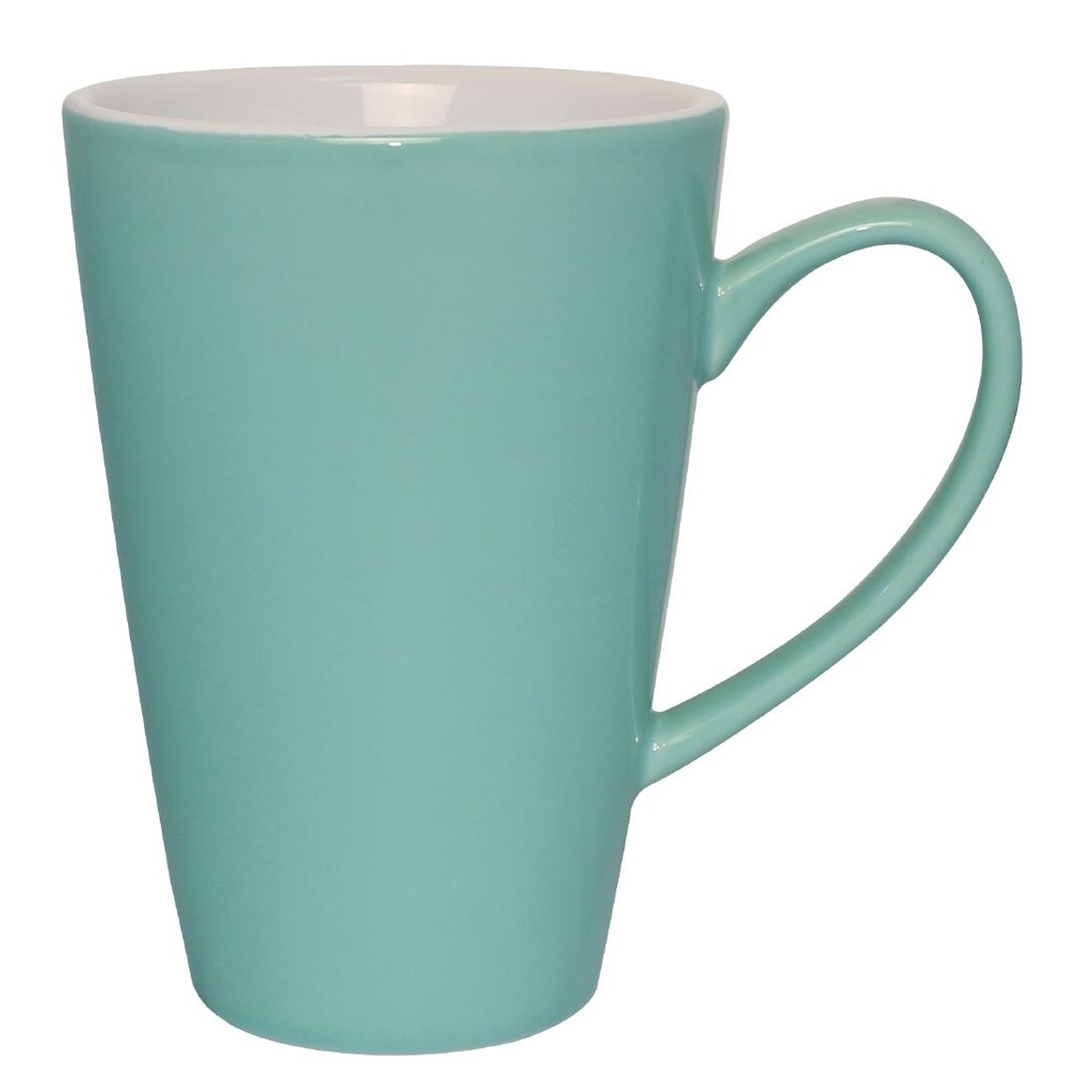 Mugs Latte Olympia Café vert d'eau 340ml (lot de 12)