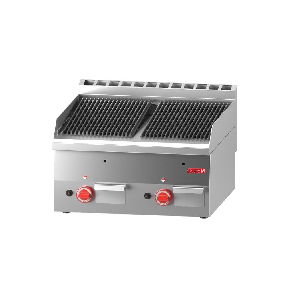 Grillade pierre de lave gaz Gastro M GRL60/60