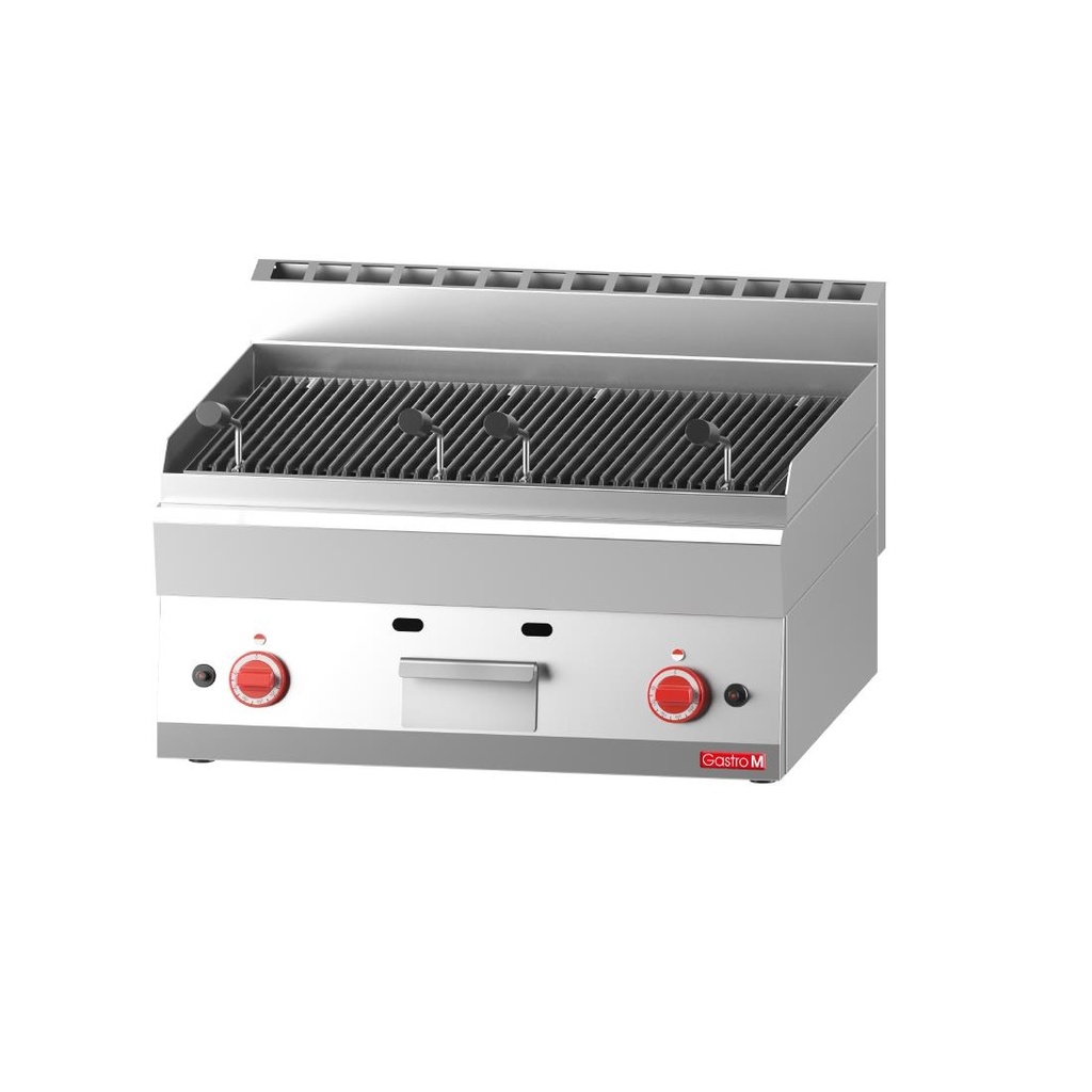 Grillade pierre de lave gaz Gastro M 650 65/70GRL