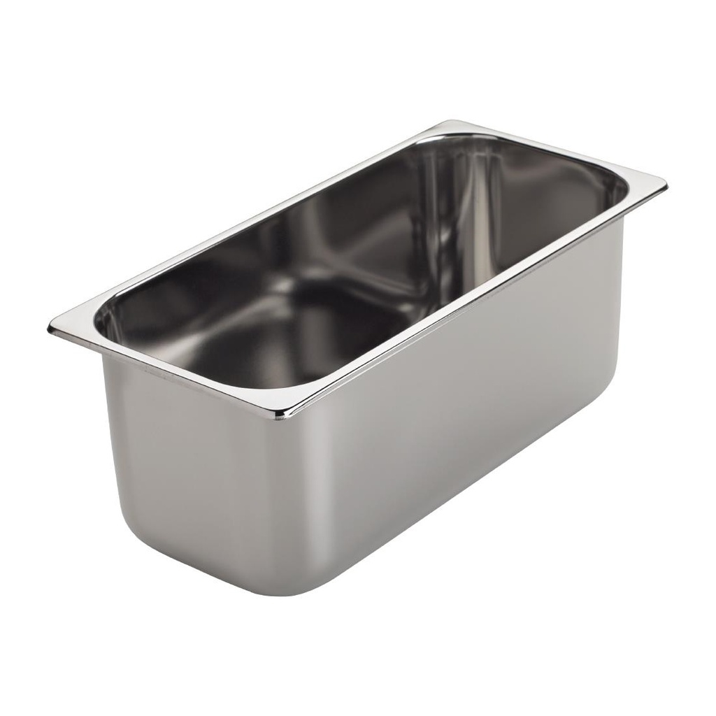 Bac à glace Gastro M inox 360 x 165 x 80mm