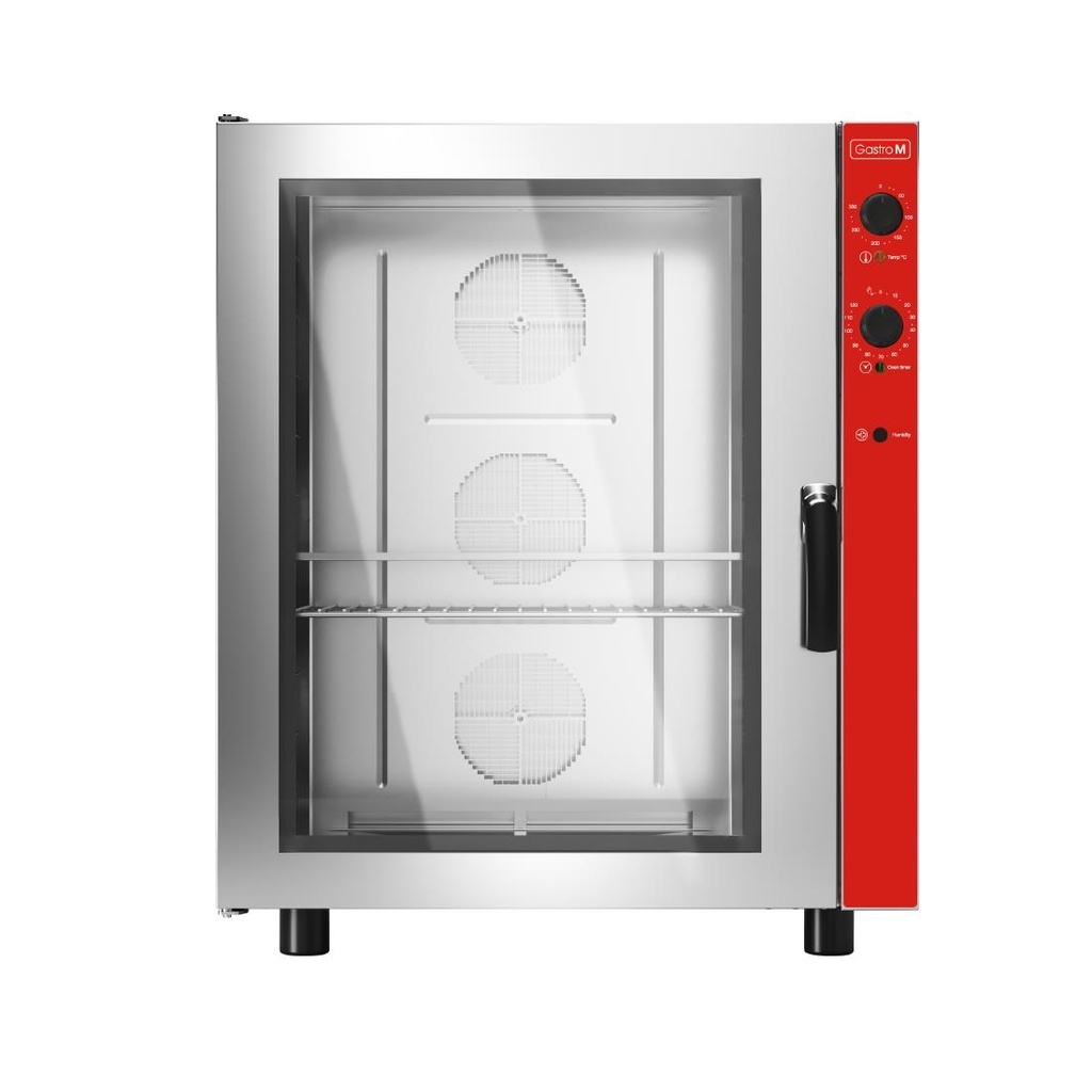 Four électrique à convection 10 niveaux avec humidificateur Gastro M 400V