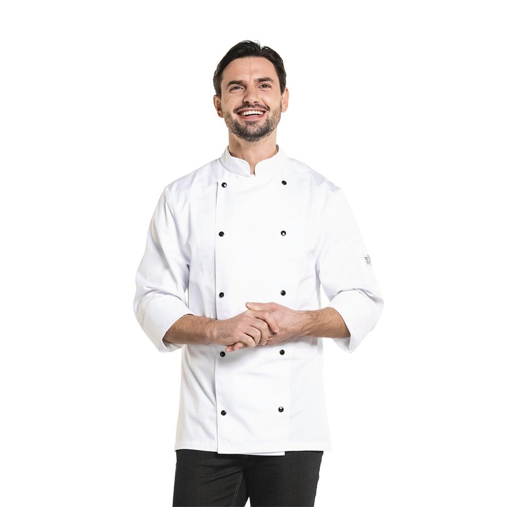 Veste de cuisine mixte Chaud Devant Firenze blanche XL