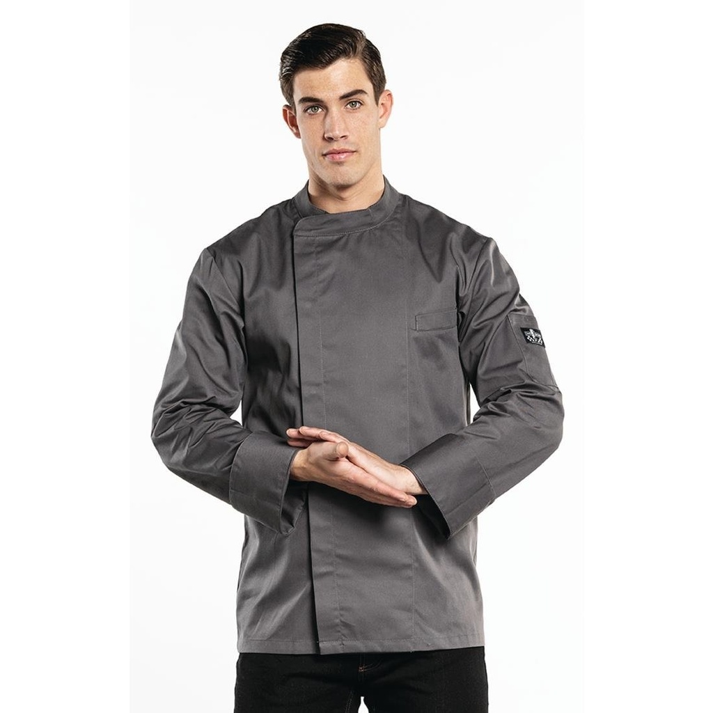 Veste de cuisine Chaud Devant Bacio grise L