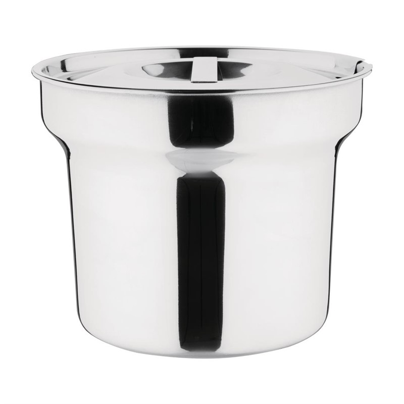 Pot à bain-marie rond avec couvercle Vogue