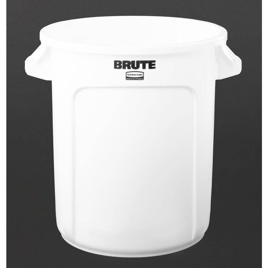 Collecteur Rubbermaid Brute blanc 37,9L