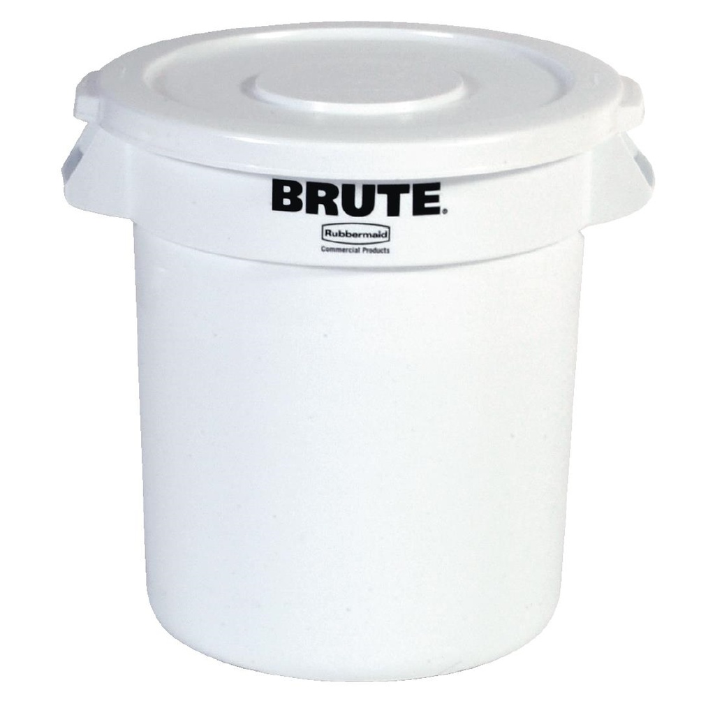 Collecteur Rubbermaid Brute blanc 121,1L