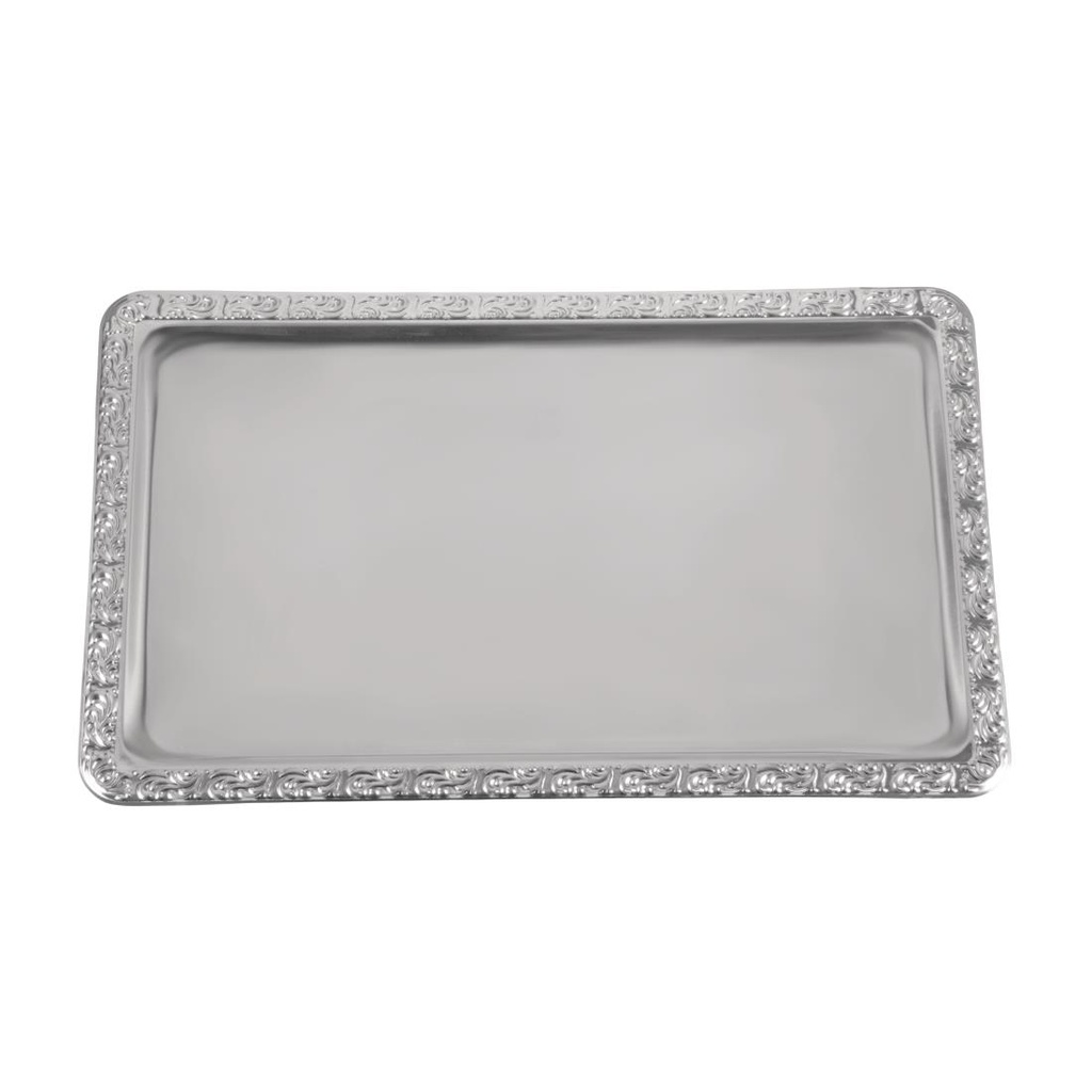 Plateau de service rectangulaire inox APS GN1/1