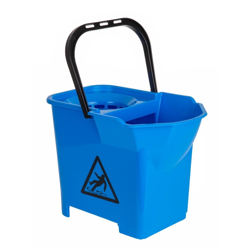 Seau essoreur Jantex bleu 14L