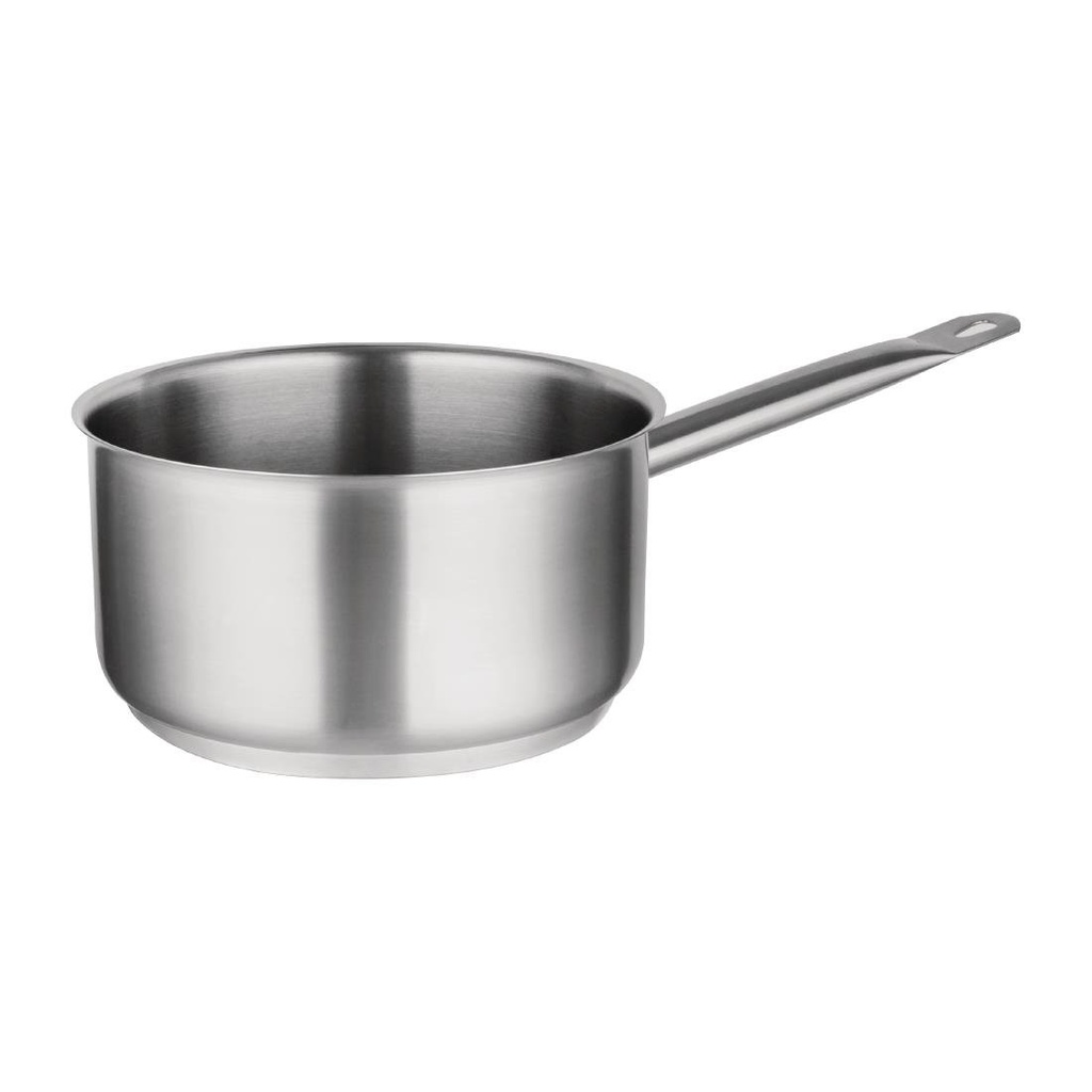 Casserole en inox avec couvercle Vogue 5L 