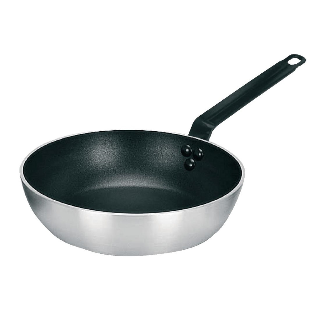 Sauteuse conique antiadhésive en aluminium Vogue 280mm