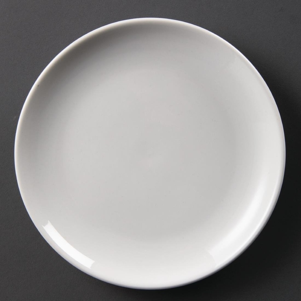 Assiettes plates rondes Olympia 200mm (Lot de 12)