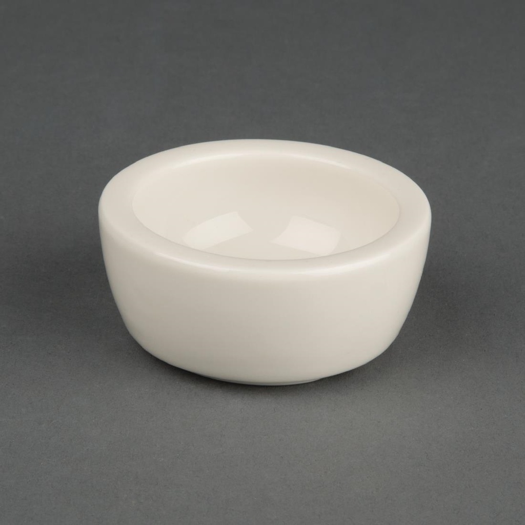 Pot à beurre Ivory Olympia (Lot de 12)