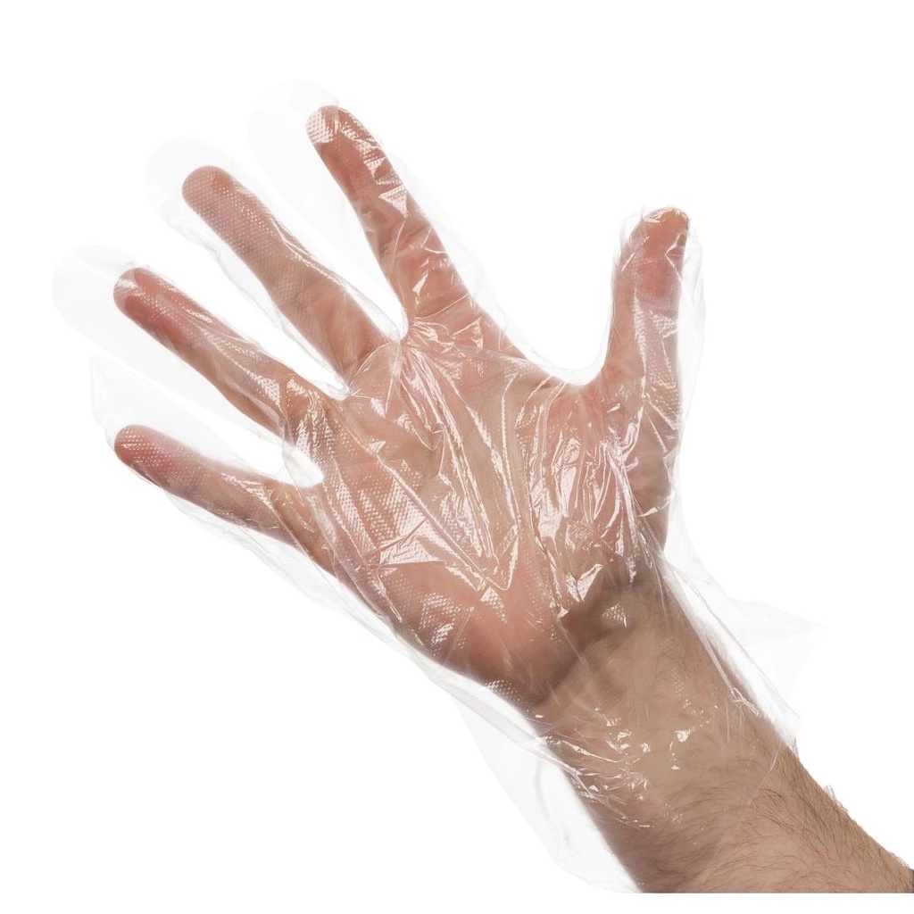 Gants jetables transparents (Lot de 100)