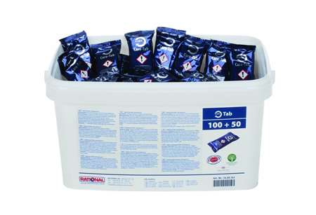 PASTILLE RINCAGE FRIMA RATIONAL AVEC CARE CONTROL 100+50 UNITES - BLEU