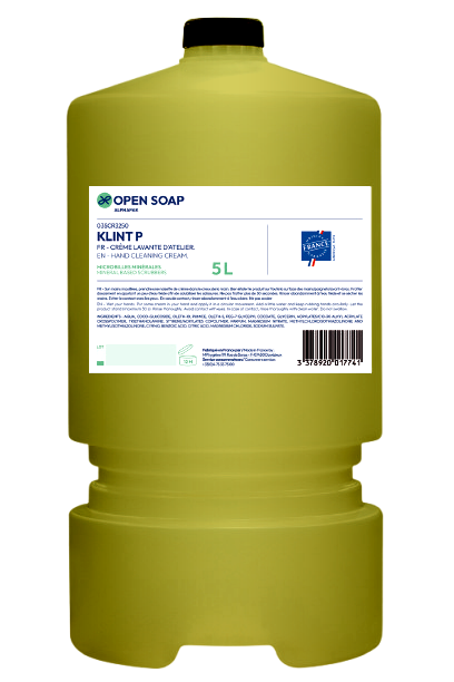 KLINT P SAVON ATELIER POUR LES MAINS CARTOUCHE 5L