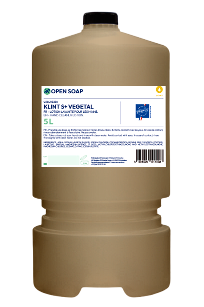 KLINT S VEGETAL SAVON ATELIER POUR LES MAINS cartouche 5 litres