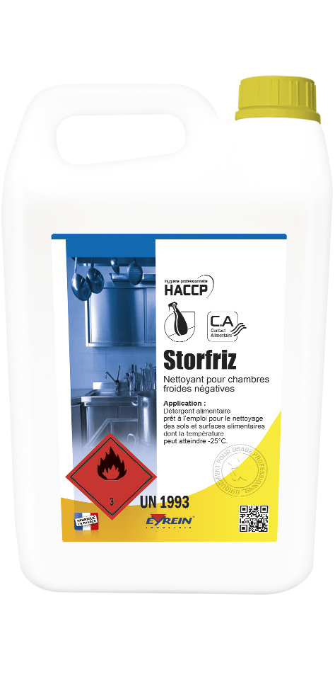 STORFRIZ NETTOYANT CHAMBRE FROIDE NEGATIVE