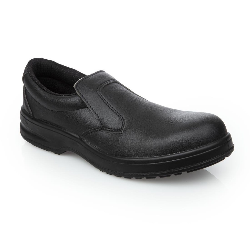 Mocassins de sécurité Slipbuster Lite noirs 36