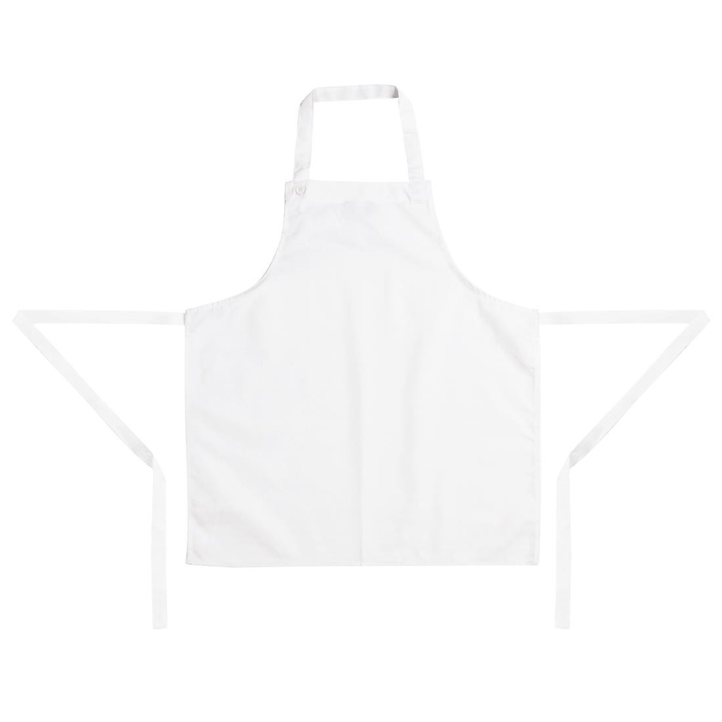 Tablier bavette enfant Whites blanc