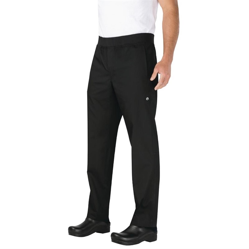 Pantalon slim léger homme Chef Works noir XL