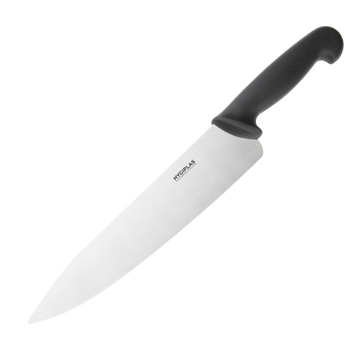 [C264] Couteau de cuisinier Hygiplas noir 255mm