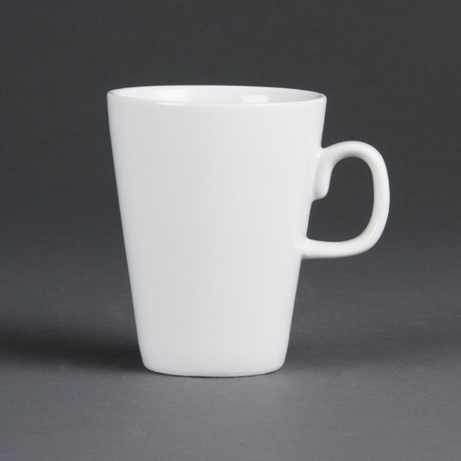 [C359] Tasses à Latte Whiteware Olympia 310ml (Lot de 12)