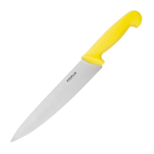 [C803] Couteau de cuisinier Hygiplas jaune 215mm